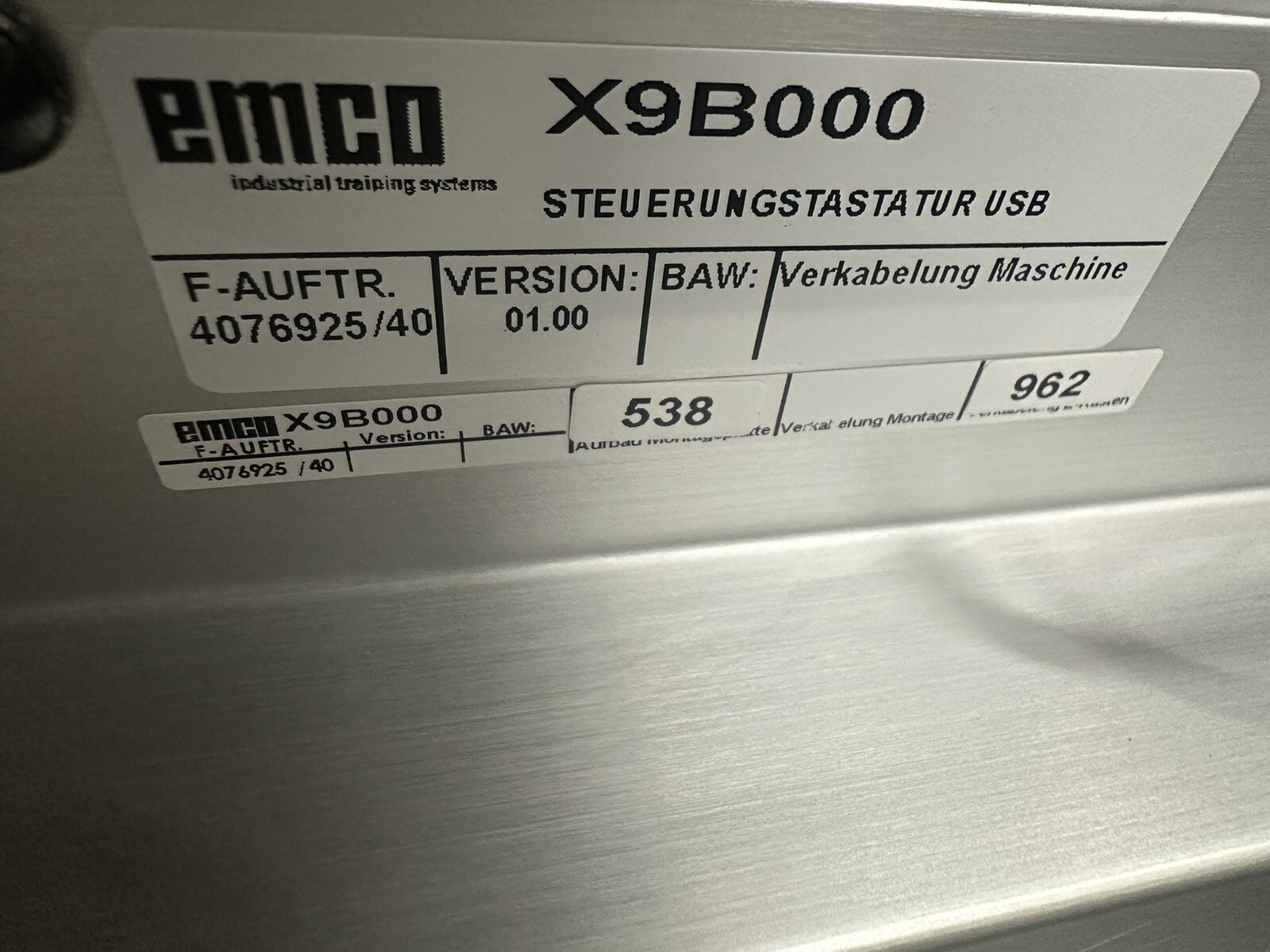 Emco Concept Turn 60 CNC Lathe w/ GE Fanuc Series 21 & Siemens Sinumerik Operate