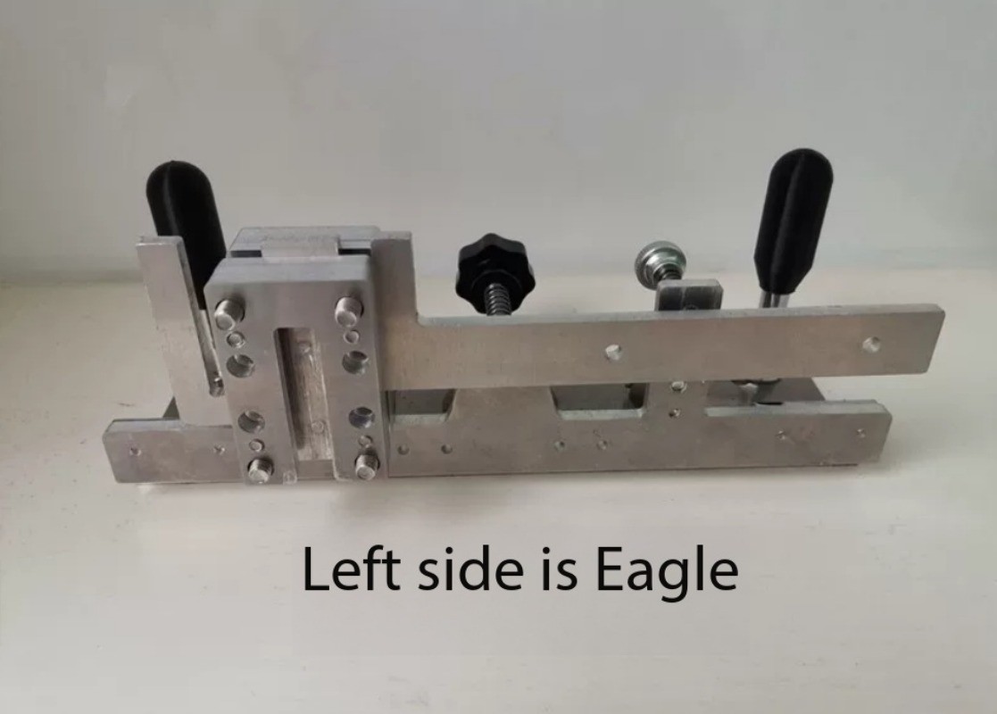 Hand-held Open V Clip Fixed Angle Sharpening Tool Knife Embryo Cutting Tool