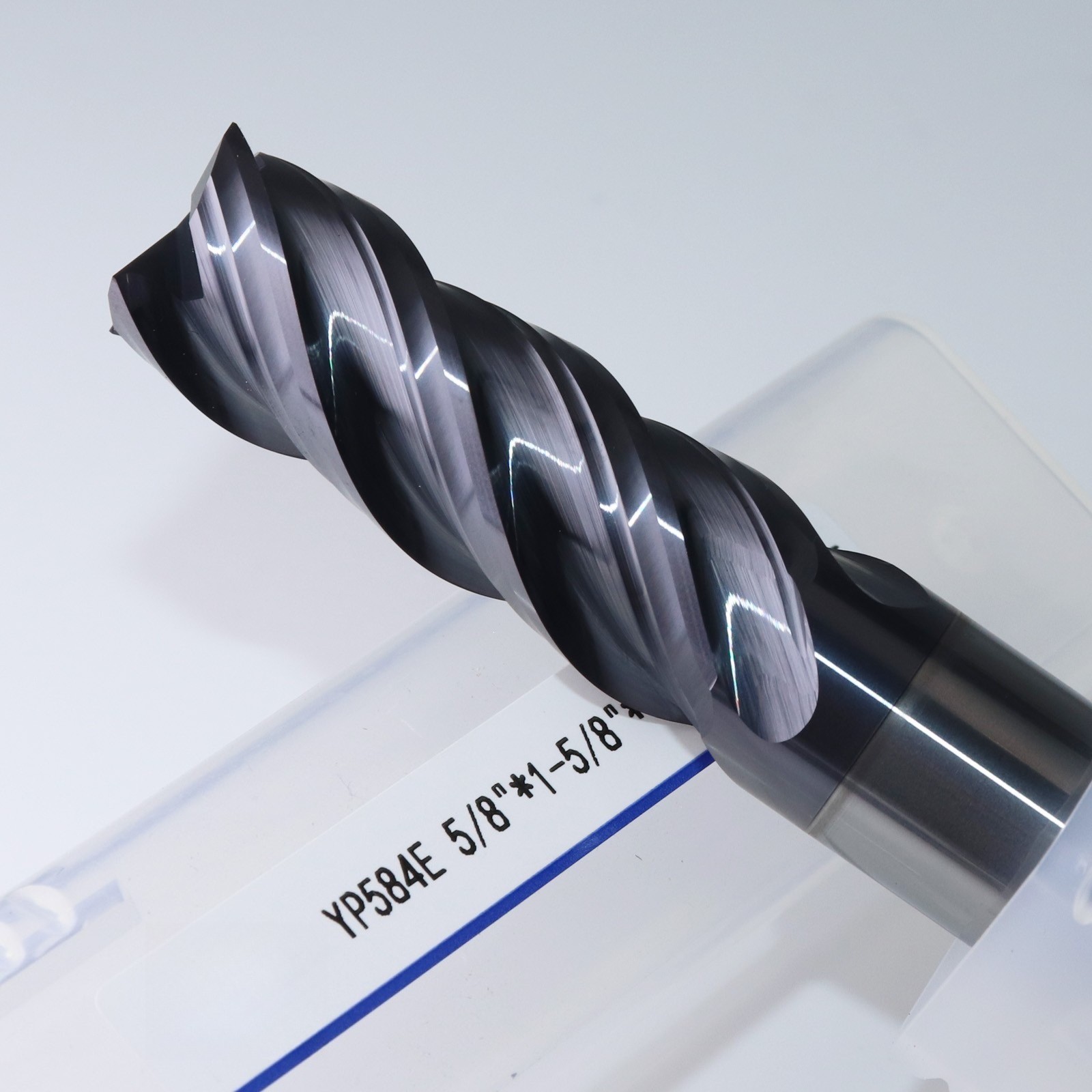 1PCS 5/8″ Square Endmill 4Flute AITiCrN Coating Solid Carbide milling cutter