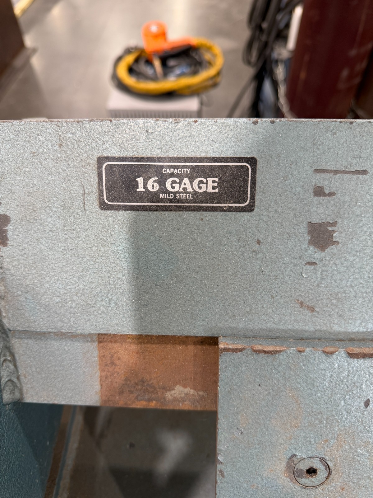 Roper Whitney No. 152 52″ x 16 ga. Foot Shear