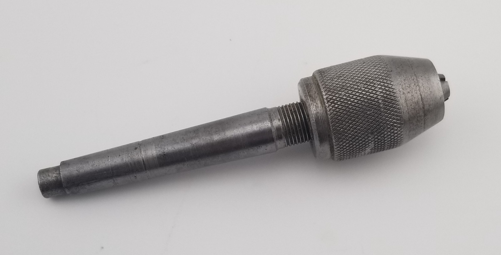 GOODELL PRAT BENCH LATHE 125 494 #1 MORSE TAPER CHUCK 0″ TO 1/4″