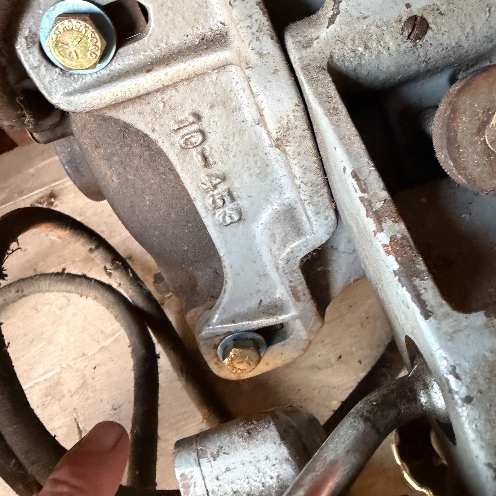 1/4 HP Atlas Kalamazoo Tool Post Grinder Model 10-450 Corded