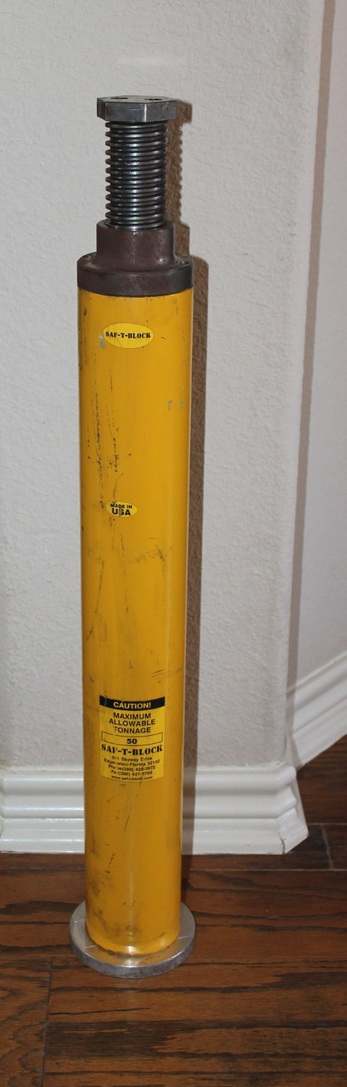 Saf-T-Block Safety Adjustable Machine Press Block 50 Tons