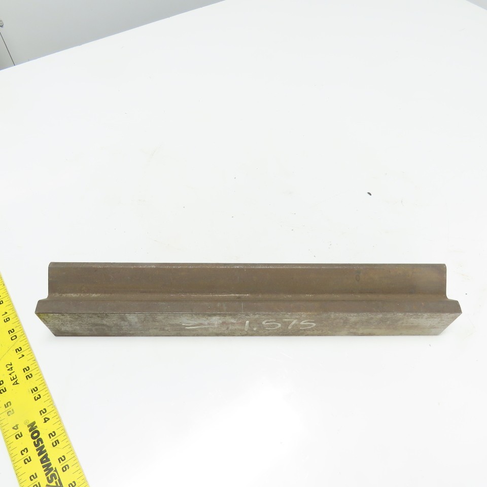 17″ V-Forming Press Brake Angle Die Block 2-3/8″x 2-3/8″ 13/64″ Radius 90°
