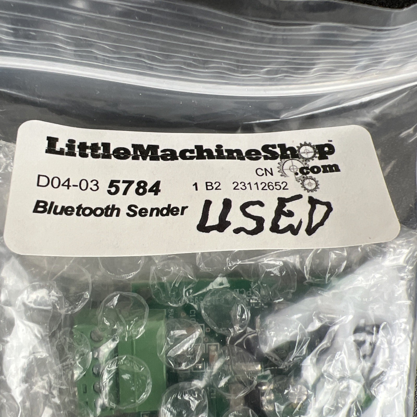 Little Machine Shop Blue tooth sender Mini Mill Lathe Hi torque bench D04-03