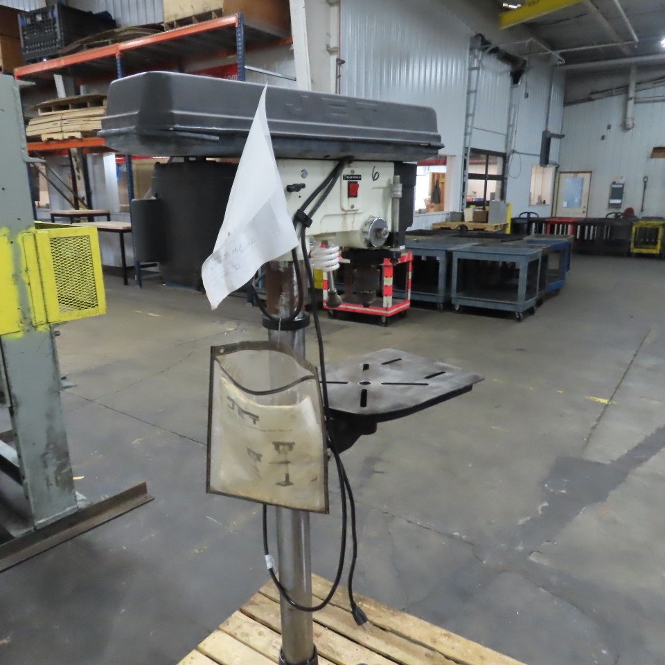 JET JDP-15MF 3/4HP 15′ Floor Drill Press 115/230V 1Ph 1720RPM