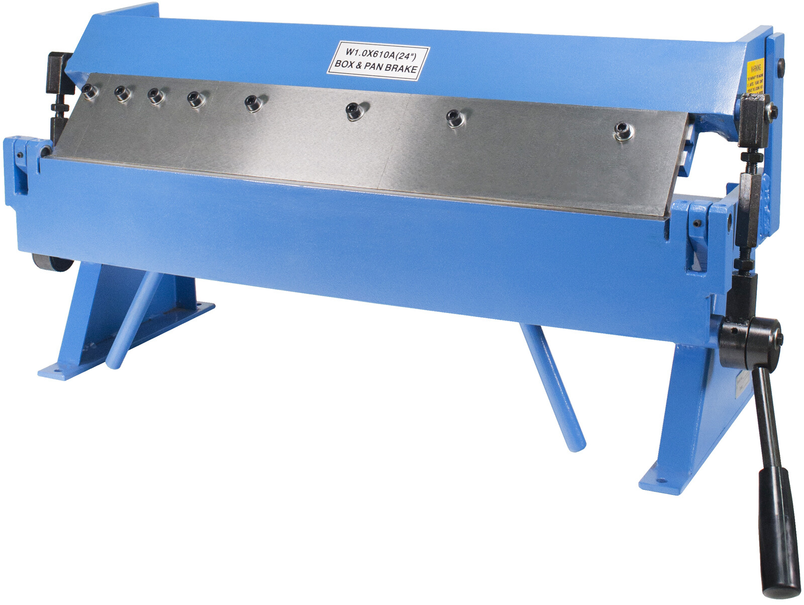 Erie Tools 24″ Sheet Metal Pan and Box Brake with Adjustable Removeable Fingers