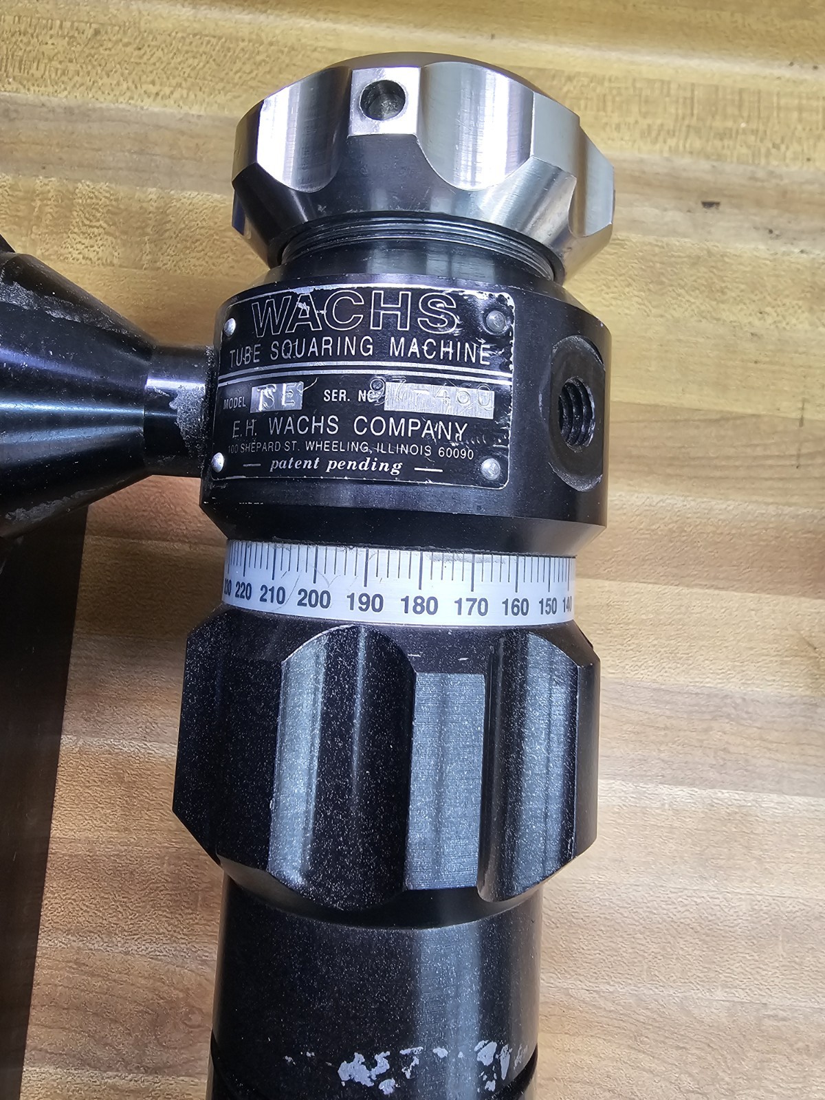 Wachs Metabo Tube Squaring Machine Facing Tool