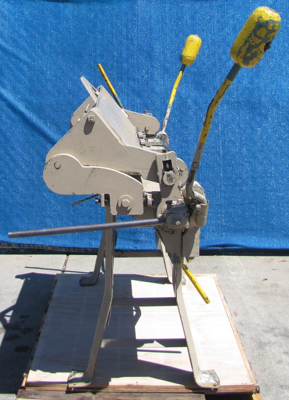 Chicago W31 48″ Box & Pan Finger Brake Sheet Metal Bender 14 Gauge Metalworking