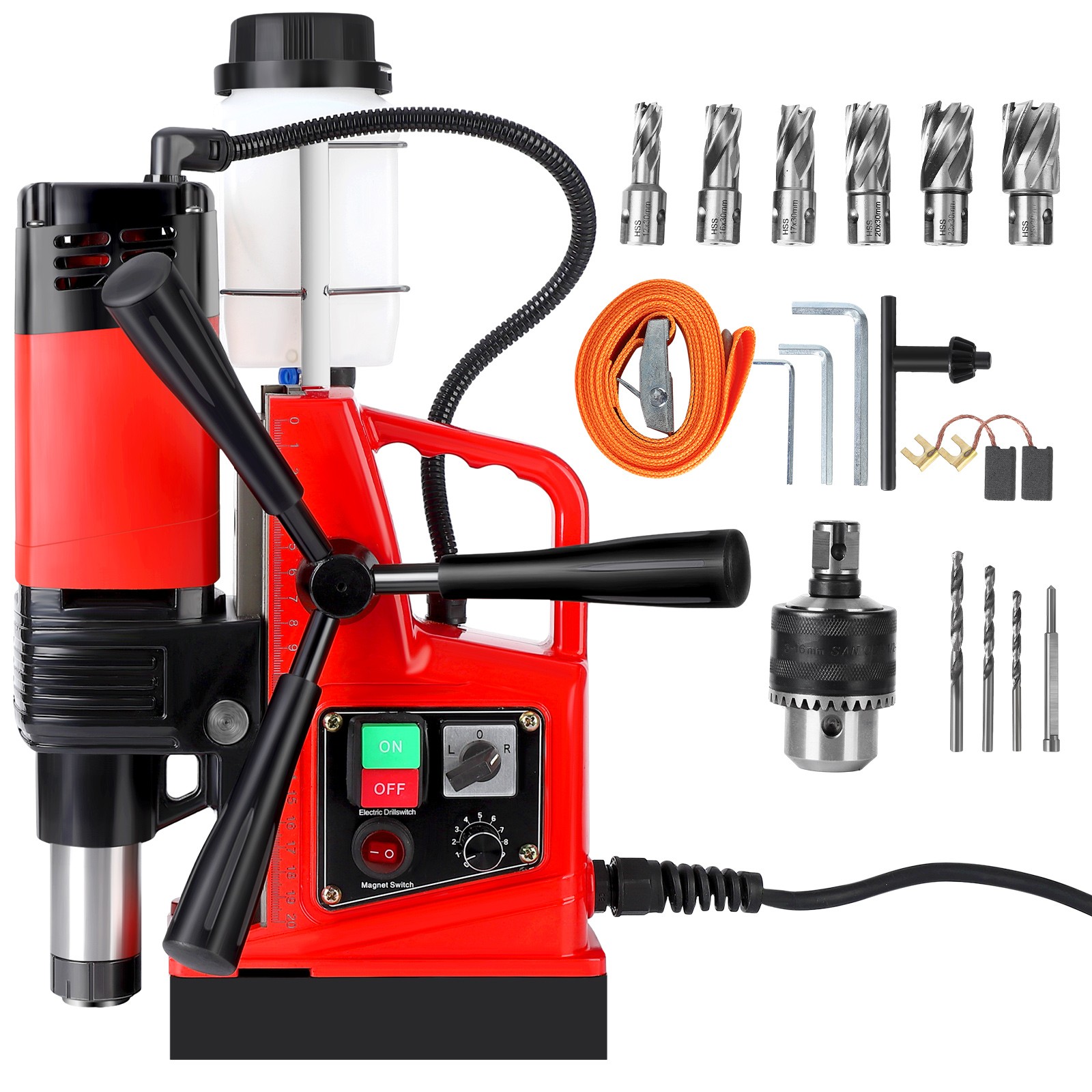 High-Precision Magnetic Drill Press 1400W Professional Electric Drilling Machine