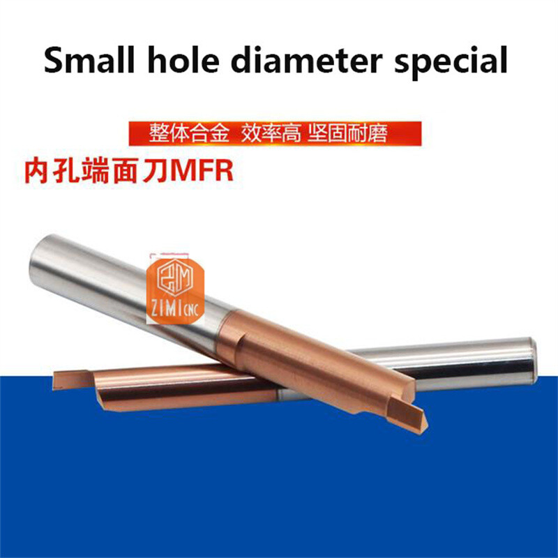 Face cutting of integral alloy inner hole MFR 4 B 1.0 1.5 2.5 3.0 L15 carbide