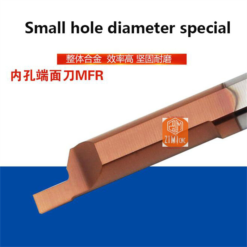 Face cutting of integral alloy inner hole MFR 4 B 1.0 1.5 2.5 3.0 L15 carbide