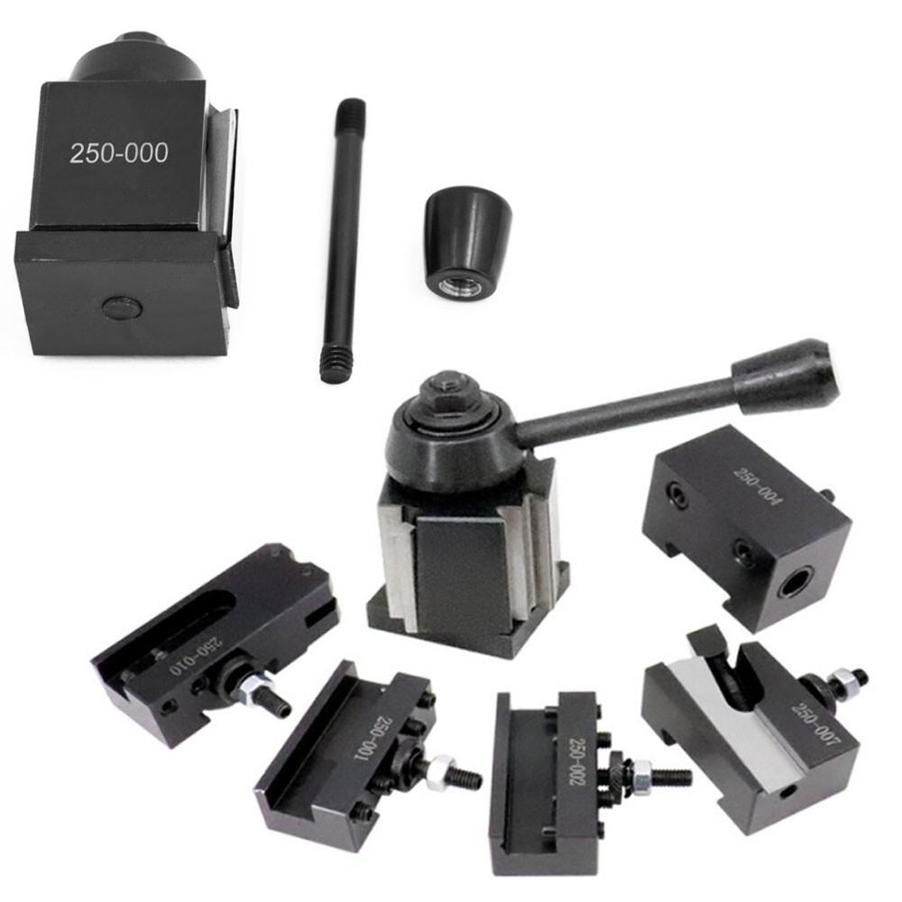 Quick Change Tools Kit Tool Post Holder Tool Holder for Lathe Tools New
