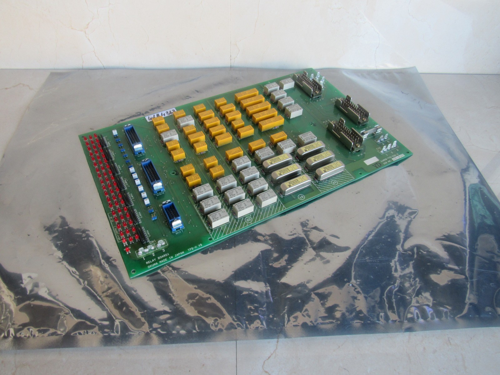 Okuma Relay Board1 TPB-H.V0 / E4809-770-032-3 Lot # 4363 Listed by Mike