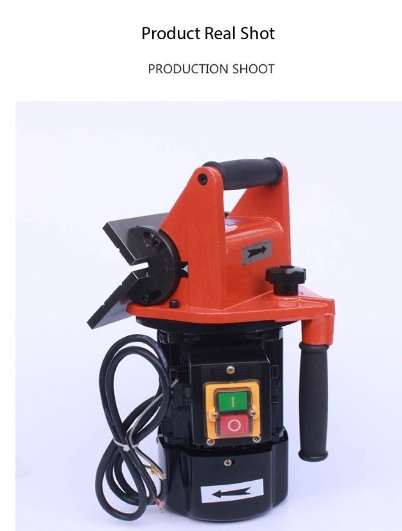 Handheld 45-Degree Beveling Machine Handheld Straight-Edge Metal Beveling Tool