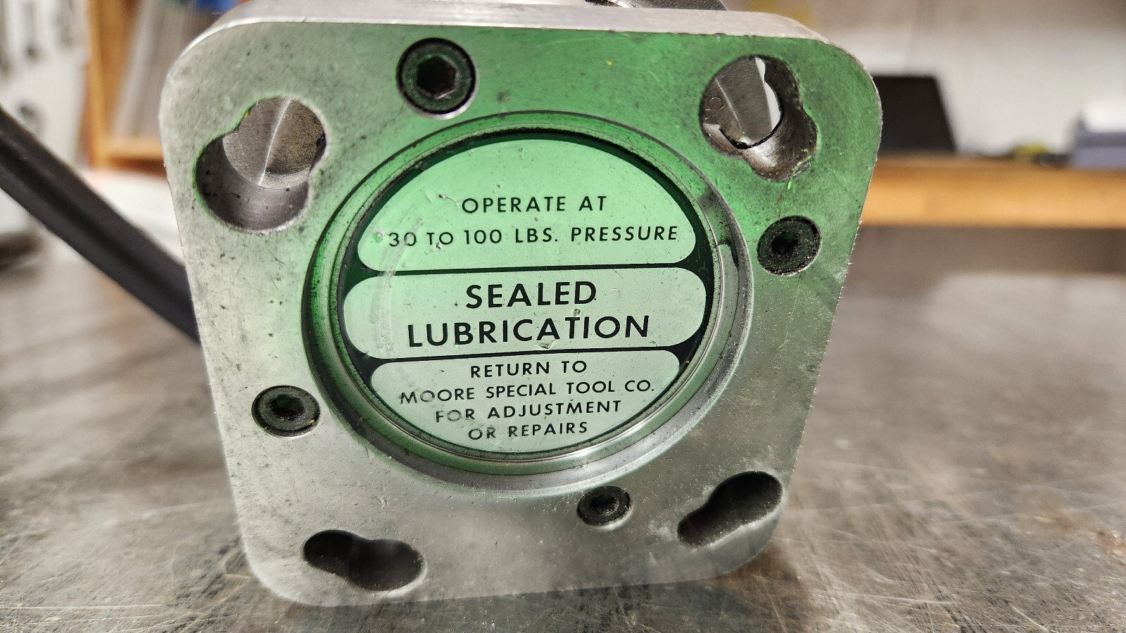 Moore Tools High Speed Jig Grinder Grinding Boring Spindle Head. lot#1
