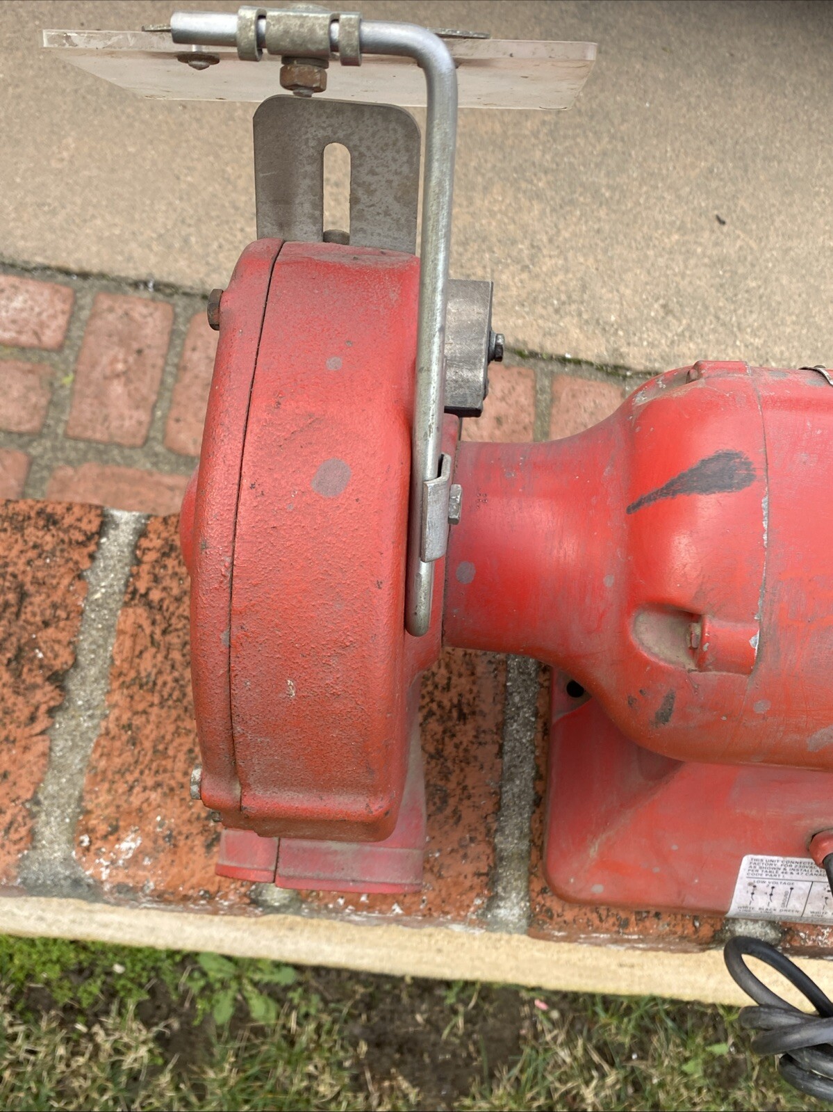 Baldor 7″ Bench Grinder- Buffer 762RE 1/2 H.P. Phase 1 115/230V 3600 RPM