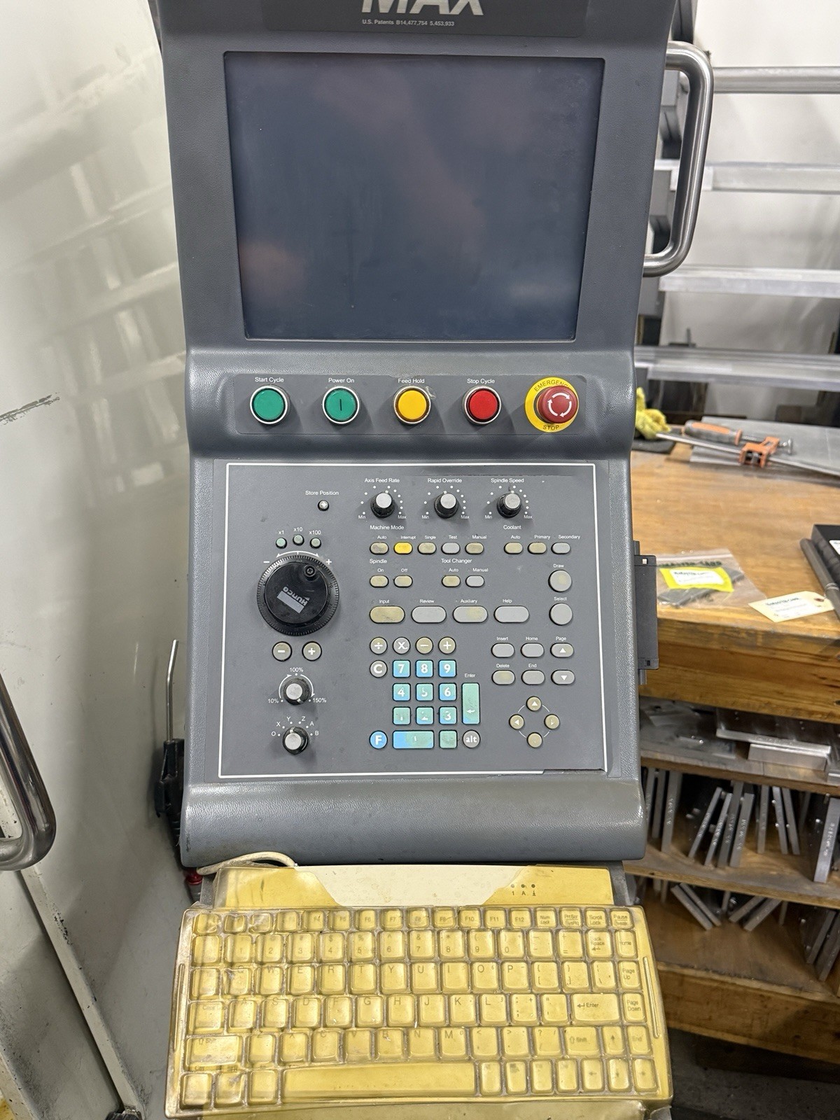 Hurco VM2 CNC Vertical Machining Center CAT40 230V 15hp MAX Control 2004