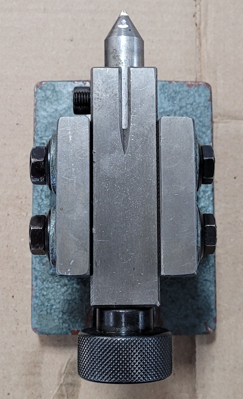 YUASA Model 550-007 Super Spacer w/ 3 Jaw Chuck & Tailstock