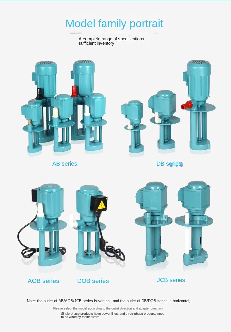 220v 50hz single phase Cooling emulsion Pump