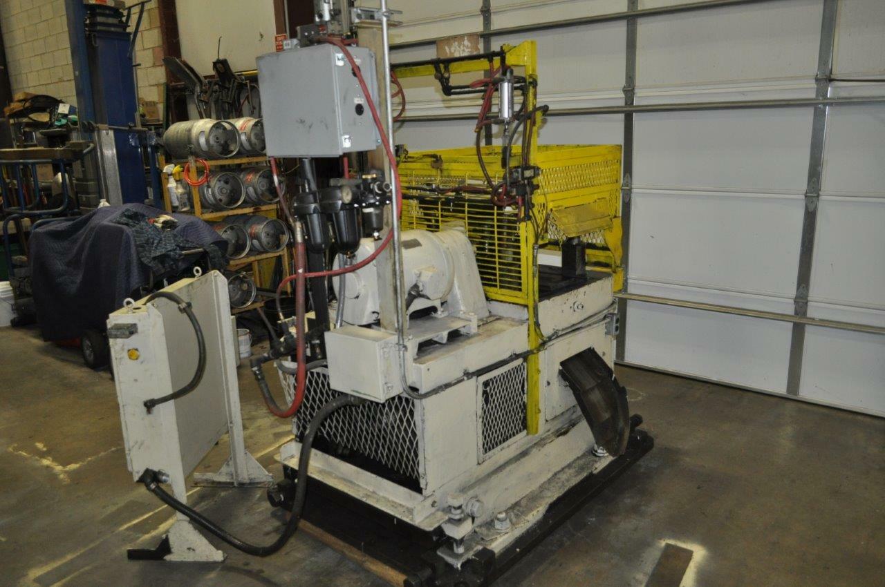 50 Ton Tishken Cut Off Press CO-14-HW-4A16 Bed Area: 18″ LR x 29″ FB yoder dahl