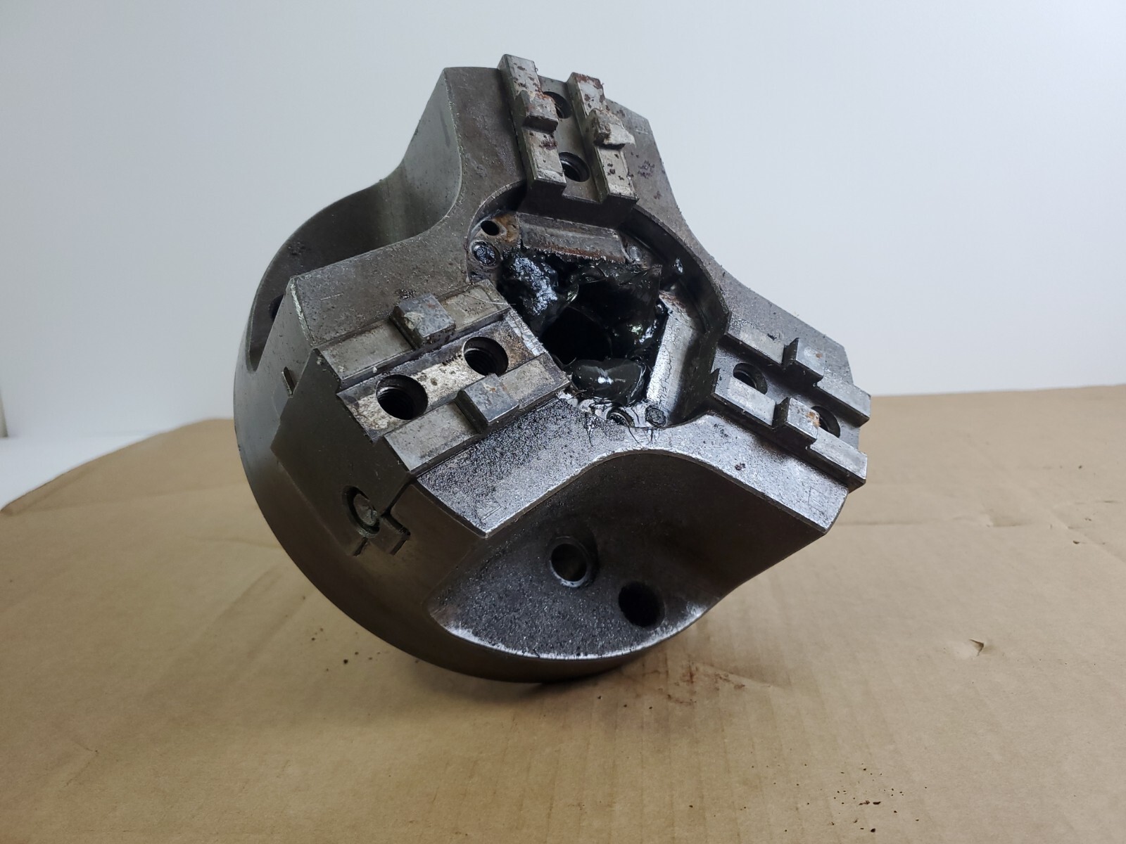 ROHM 3 Jaw Chuck KFD 200/3AF Rohm Power Chuck 200mm K8/26 535-109205-00 2421D