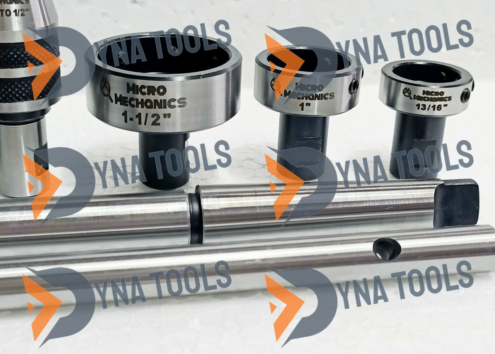 Lathe Tailstock Tap And Die Holder Set MT3 Shank Threading Tapping Kit 8 Pc Set.