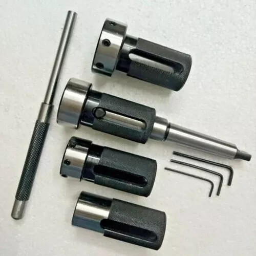 LATHE TAILSTOCK DIE HOLDER SET OF 4 FLOATING TYPE MT3 SHANK ZEALINDUSTRIES