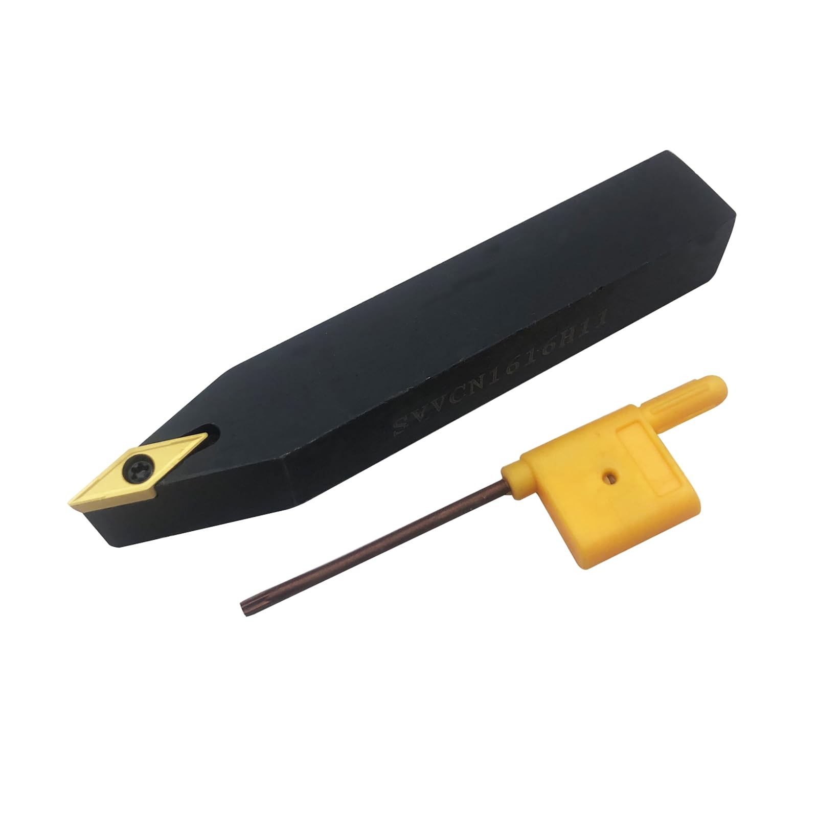 5/8″ Indexable Metal Lather Turning Tool Holder Boring Bars SVVCN1616H11 with…