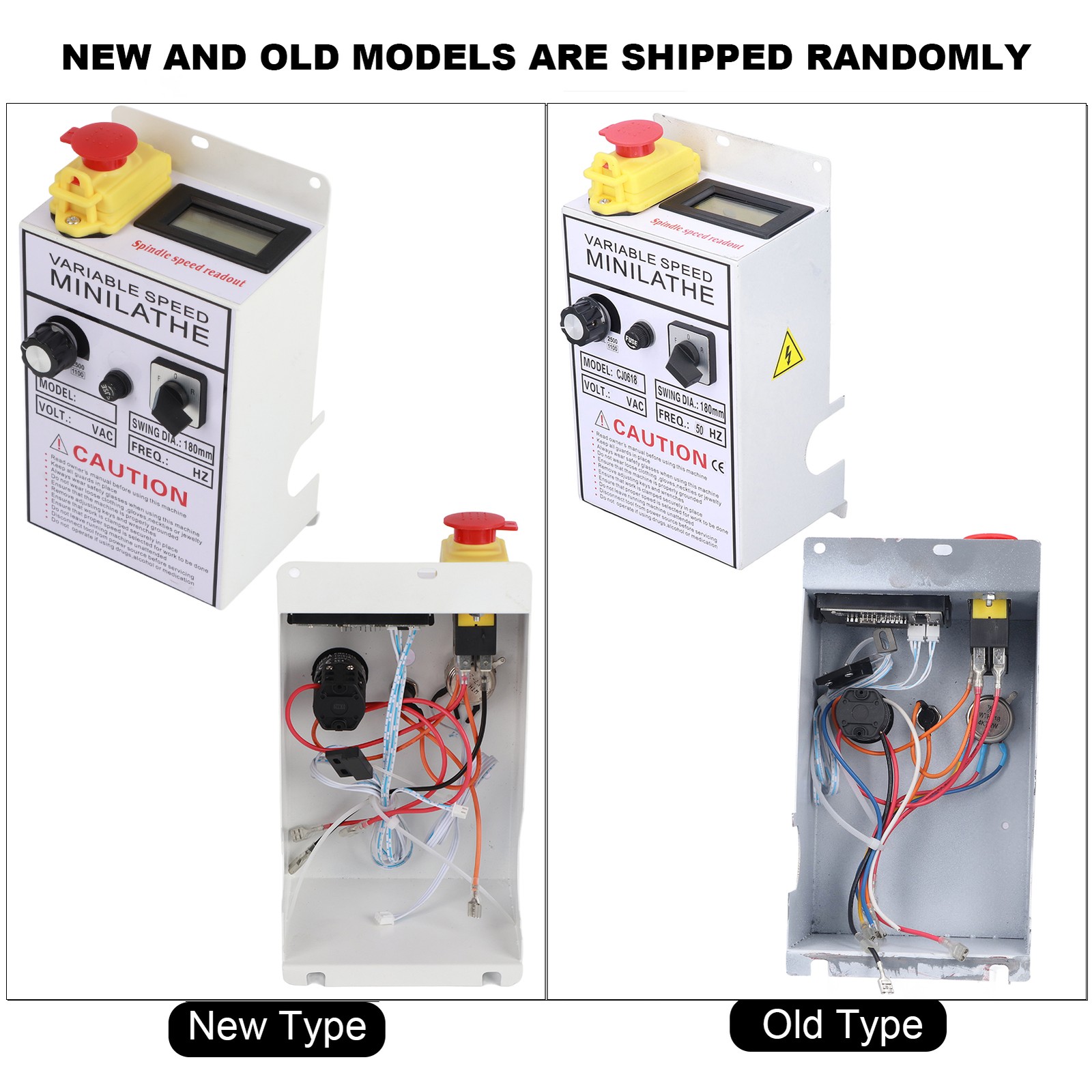 Lathe Control Box Efficient Speed Controller For Working With Lathe Tool AC 220V