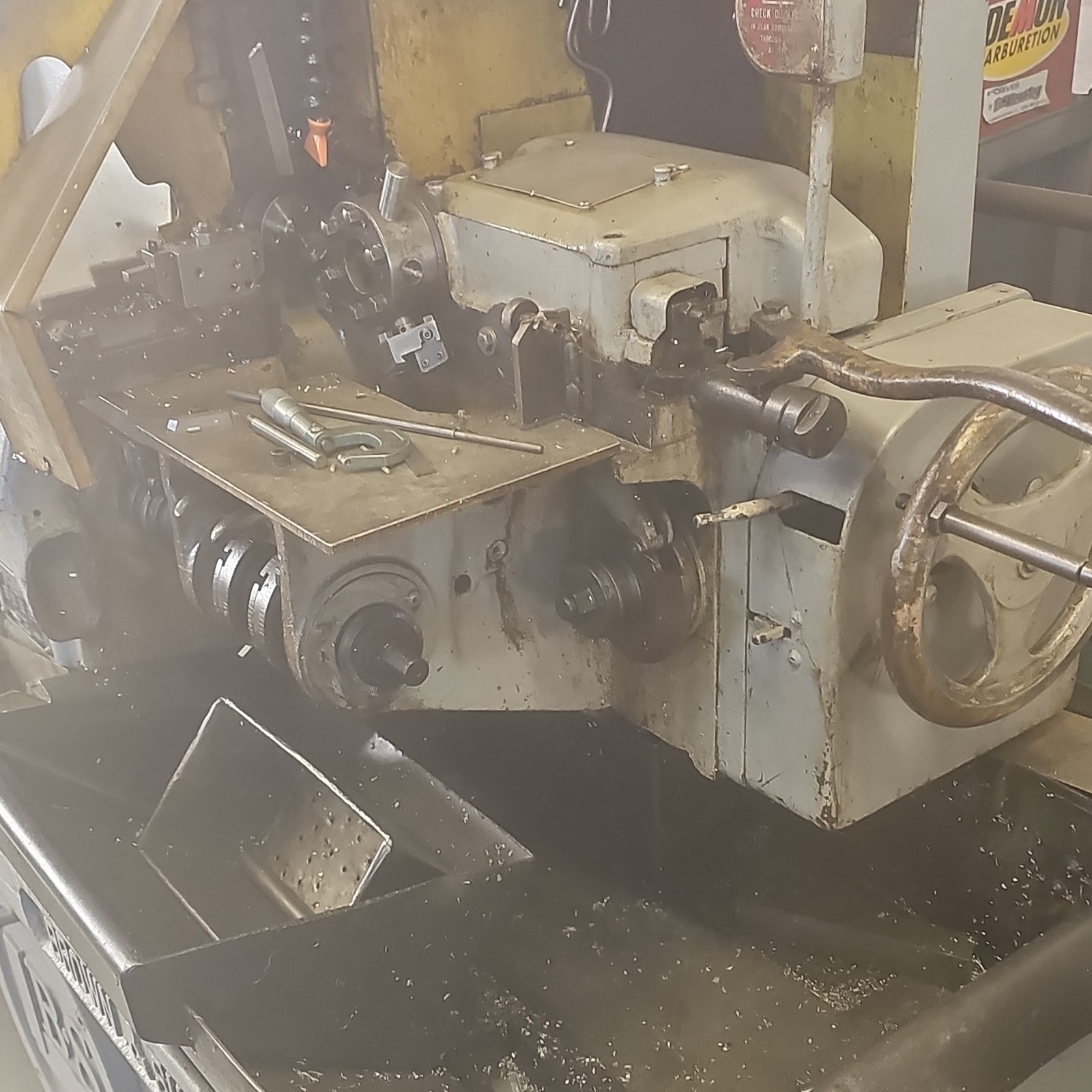 Automatic Screw Machine Metalworking Lathe, Electric Power, Automatic Control