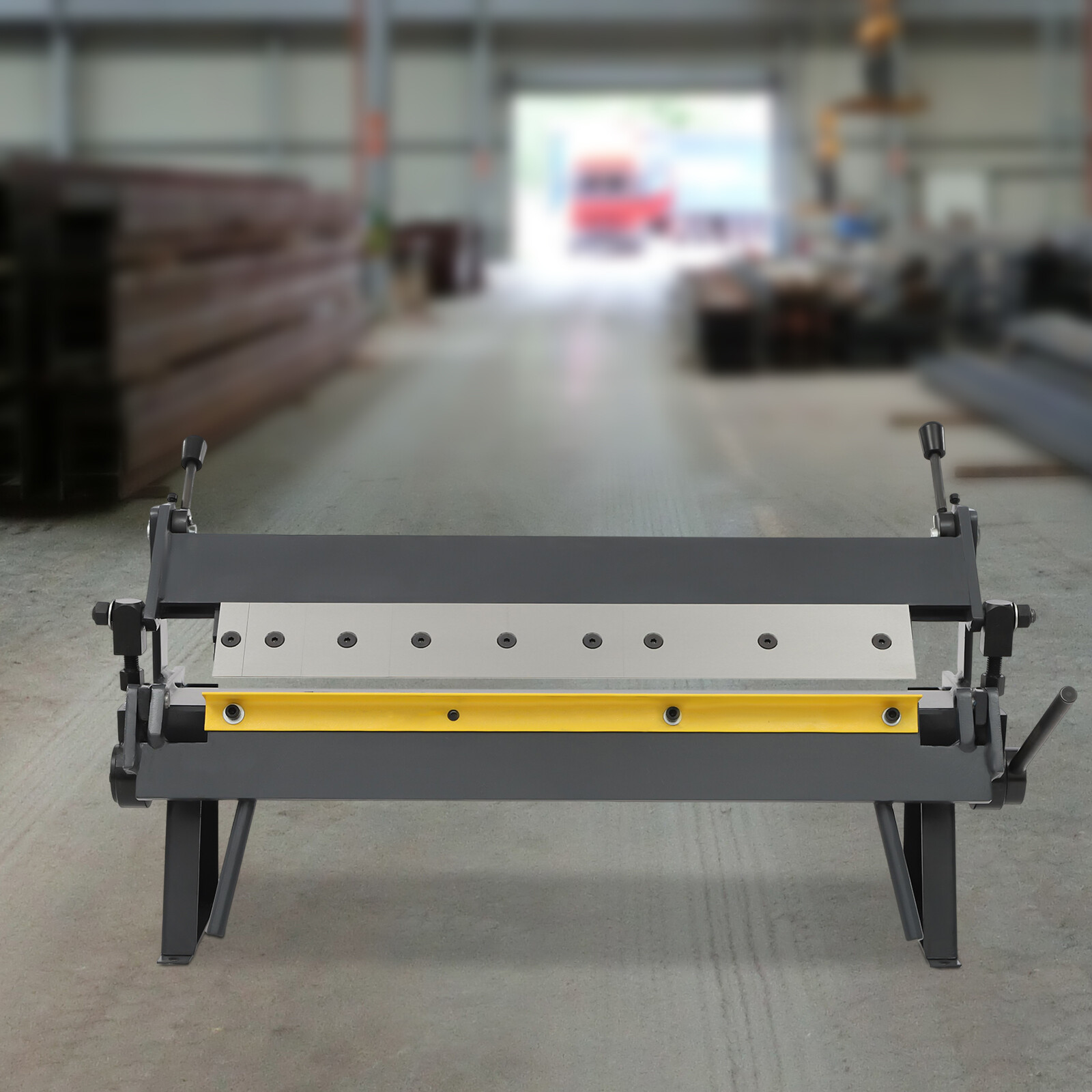 24″ Pan and Box Brake Sheet Metal Pan and Box Metal Brake w/ Removable Fingers~！