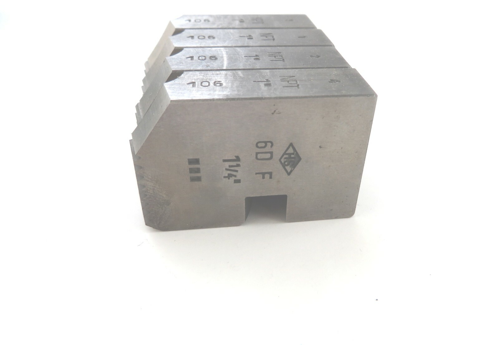 Milled High Speed Chasers 1″ NPT For 1-1/4″ Face Grind 15 Chamfer 45 #106 NEW