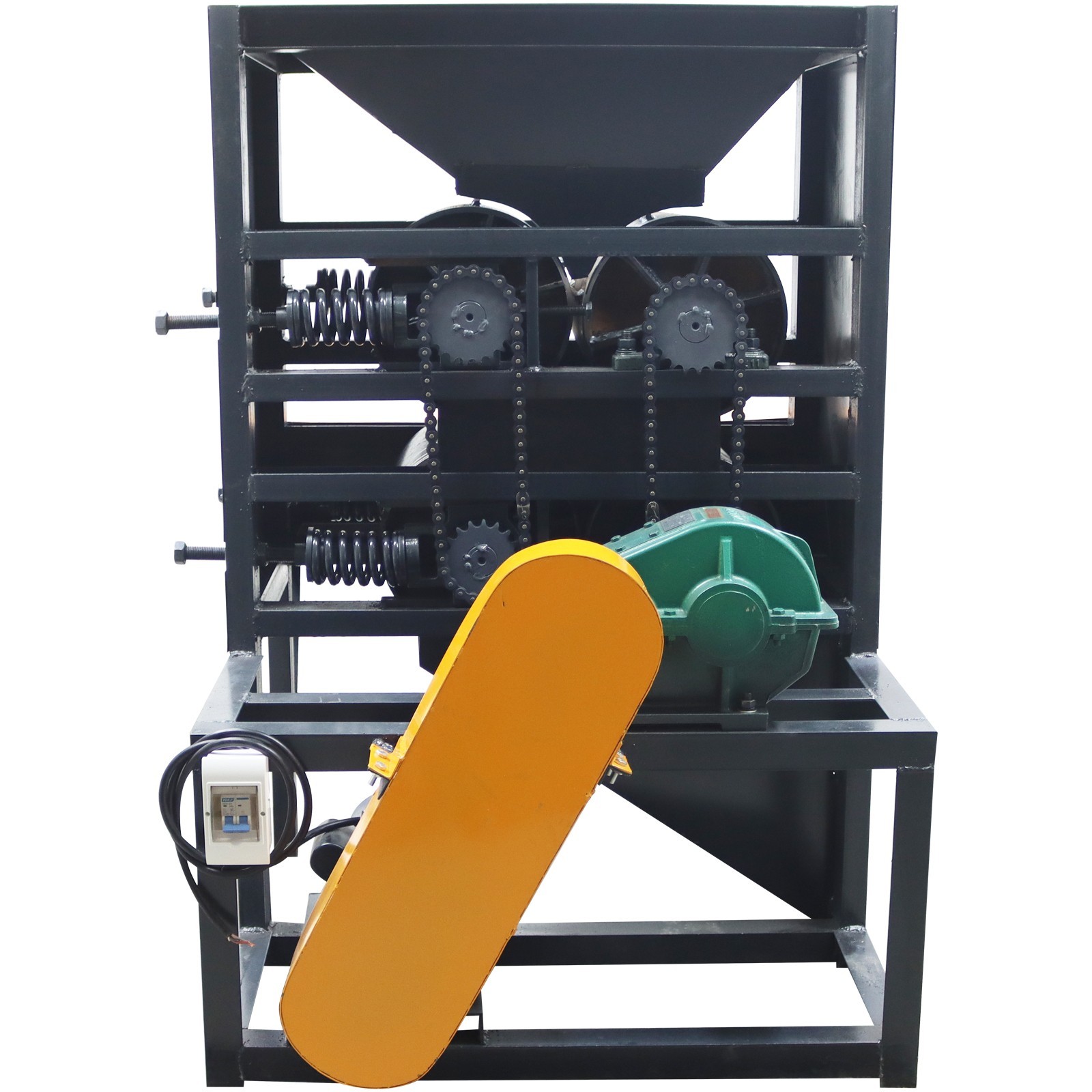 220V all-Aluminum Zip-Top Cans Flattening Machine Recycling Waste 80-120kg/h 4KW