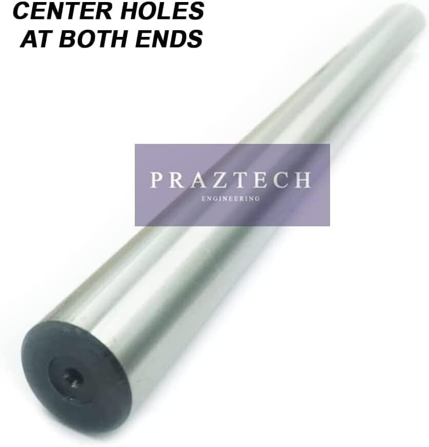 USA Precision Lathe Alignment Test Mandrel EN31 Parallel Bar Total Length 272mm