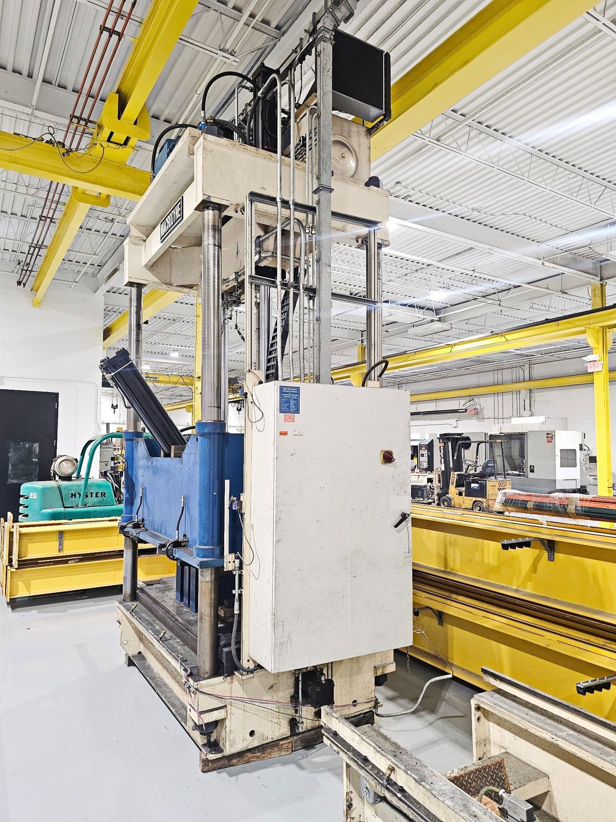 2010 MACRODYNE MPS-50 HYDRAULIC SPOTTING PRESS, 50 TON