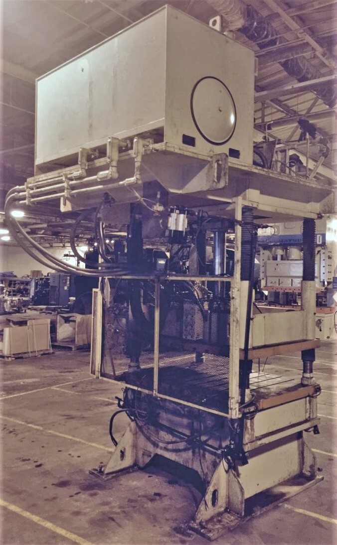 50 Ton PH 4-Post 4C.50T Hydraulic Press for Stamping & Compression (1997)