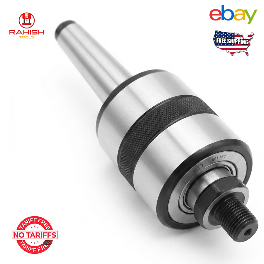 New MT3 Revolving Center Live Center Thread M14x1 Morse Taper Shank RAHIAHTOOLS