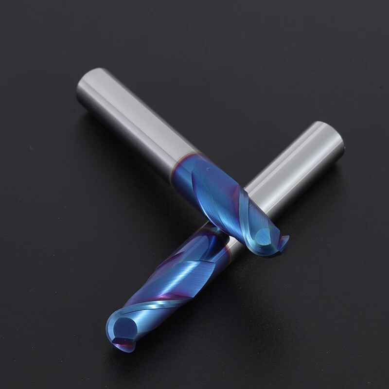 Flutes Ball Nose Milling Alloy Coating Tungsten Steel Tool Cnc Marching Endmills