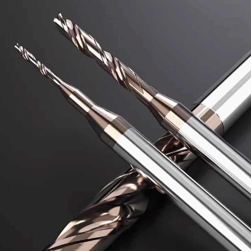 2-Flute Carbide Extended Drill Bit 0.5mm-7mm Twist Drill Bit for Stainless Steel