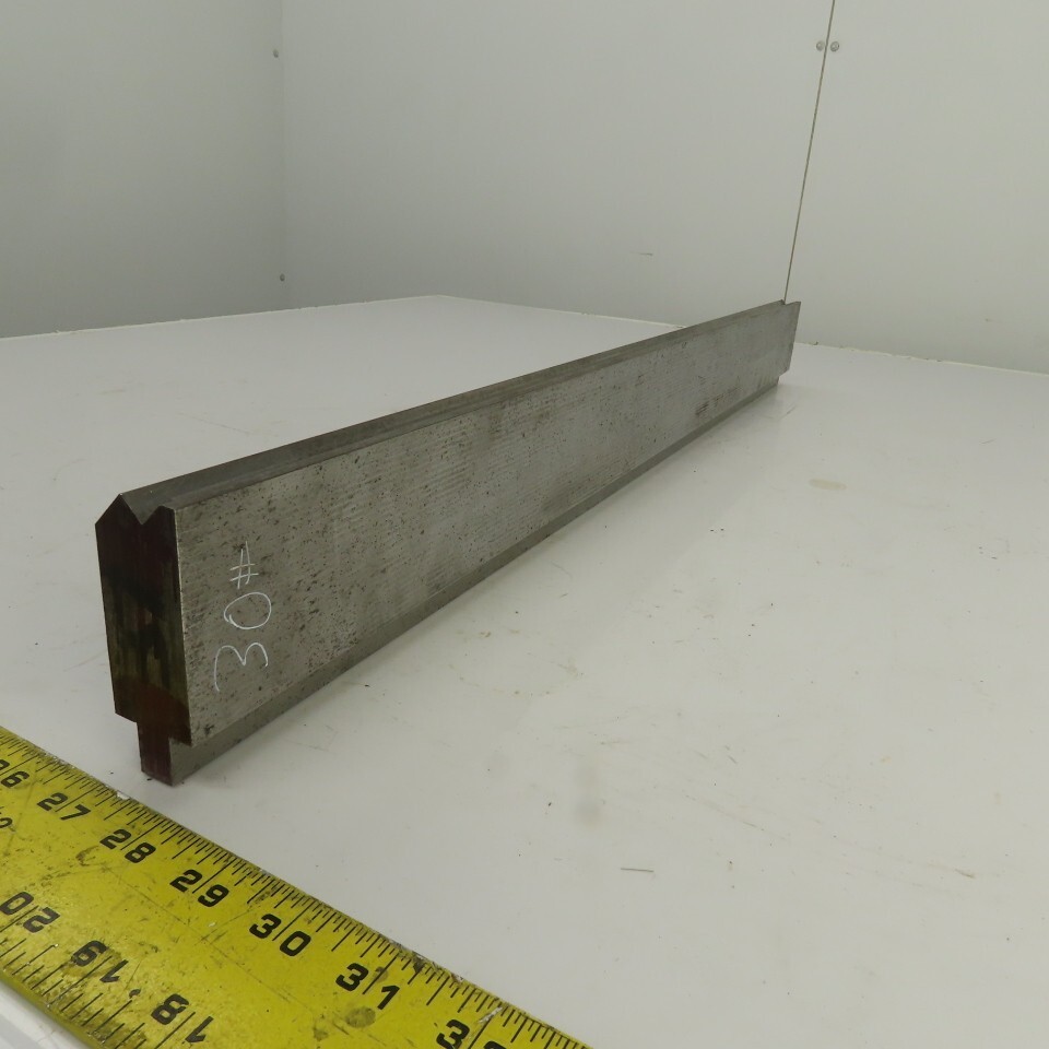 30-5/8″ L Press Brake Forming 90-¦ V Angle Die Block 1/2″ Tang 2-3/4″H 1.2″ Thi
