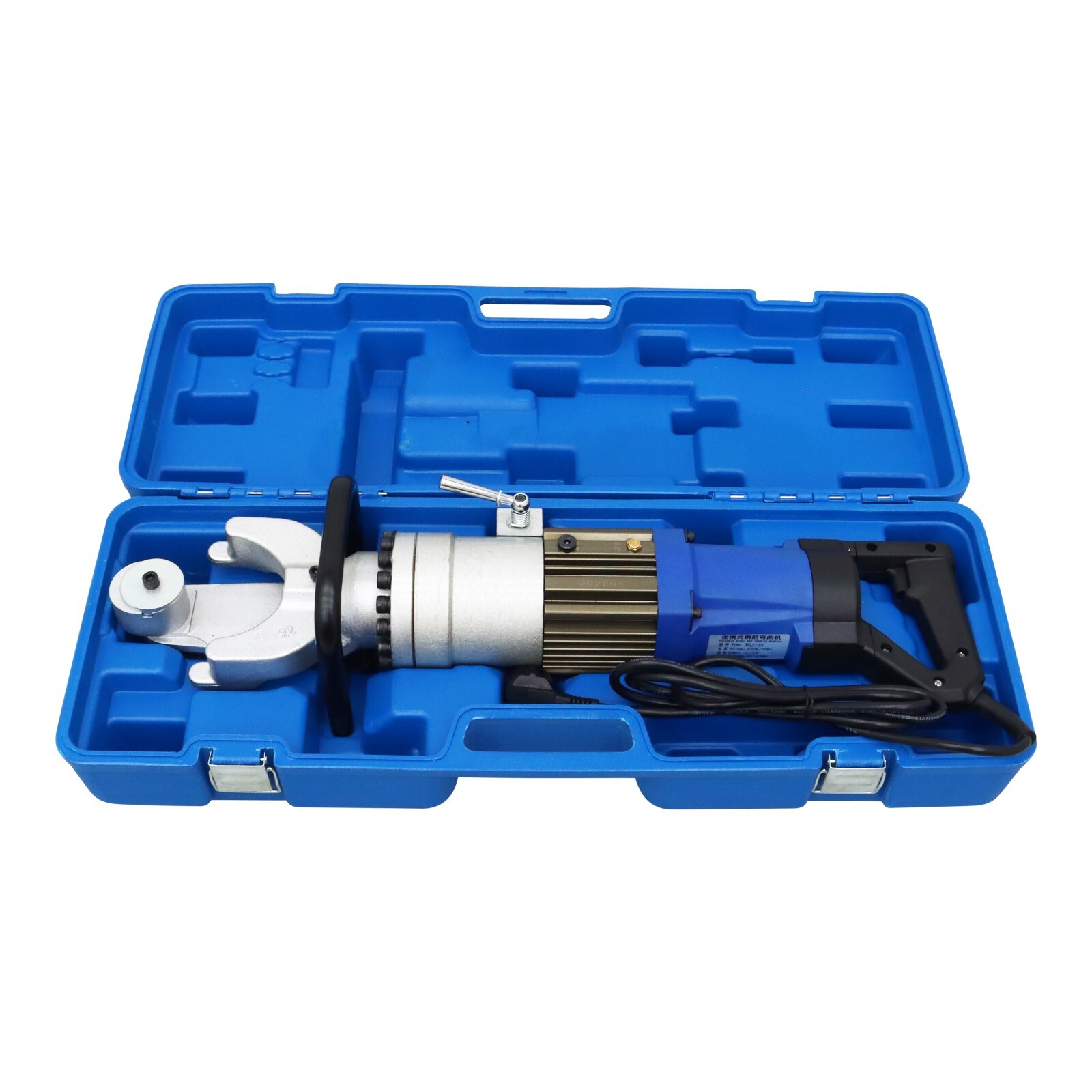 TECHTONGDA 220V 6-22mm Electric Bending Machine Pipe Bender with Storage Box