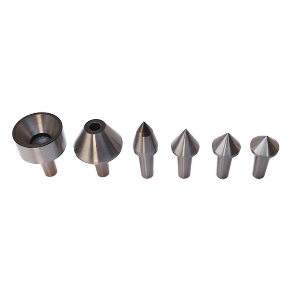 Metal Lathe MORSE TAPER 3 MT LIVE CENTER 7 Interchangeable Chuck Attachment Set
