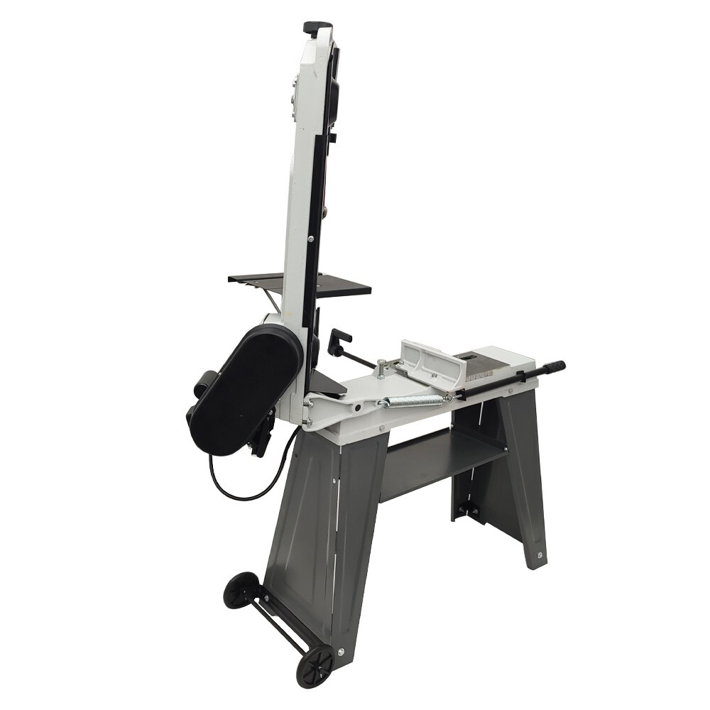 110V Horizontal/Vertical Bandsaw 420W Ruler Controled Jaws 0-45 ° Angle Cutter