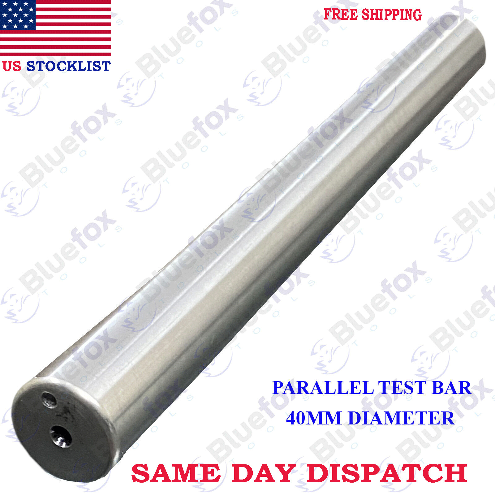 Lathe Alignment Test Bar 400mm (15-3/4″) Parallel Shank Mandrel EN31 Alloy