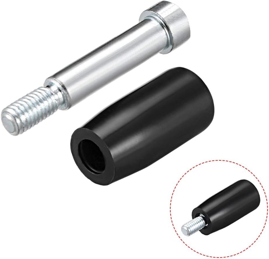 Durable Alloy Steel Revolving Handle M5 Stem for Milling & Lathe Machines