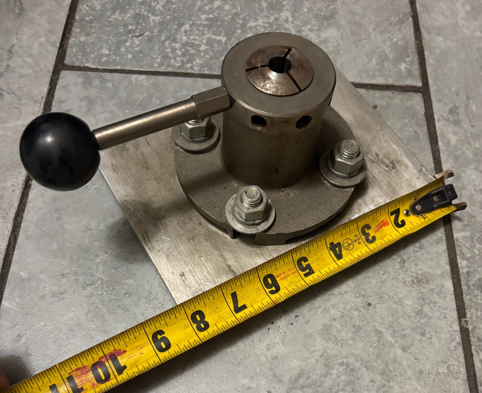 Pair of 5C Collet Closers (one missing collet holding nut) made in Japan