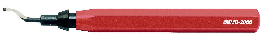SHAVIV MB2000 155-29160 High Speed Deburring Tool, E100 Blade Red