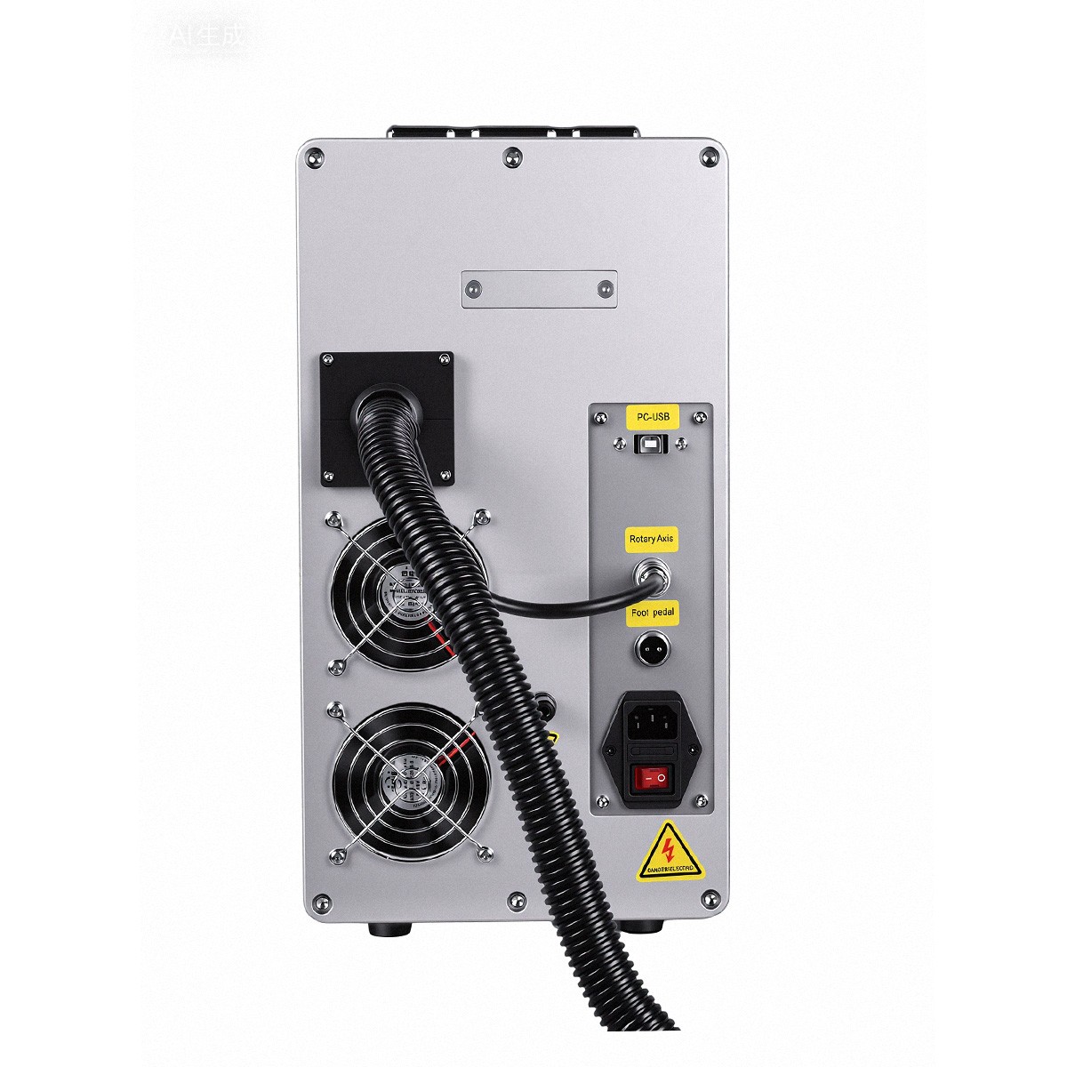 Scotle 2.5D 60W JPT Mopa Fiber Laser Marking Machine Metal Deep/Relief Engraving