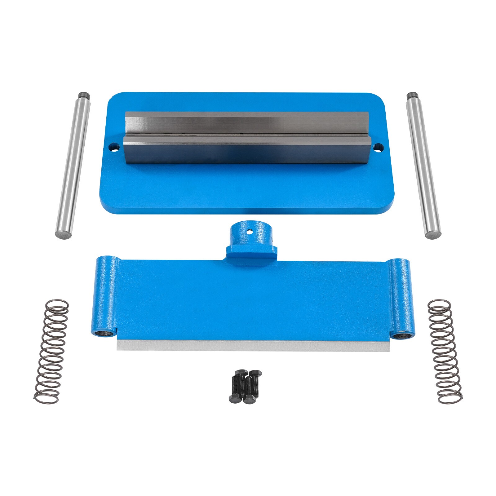 12Inch Dual Spring Design Press Brake Attachment For Hydraulic Shop Presses Blue